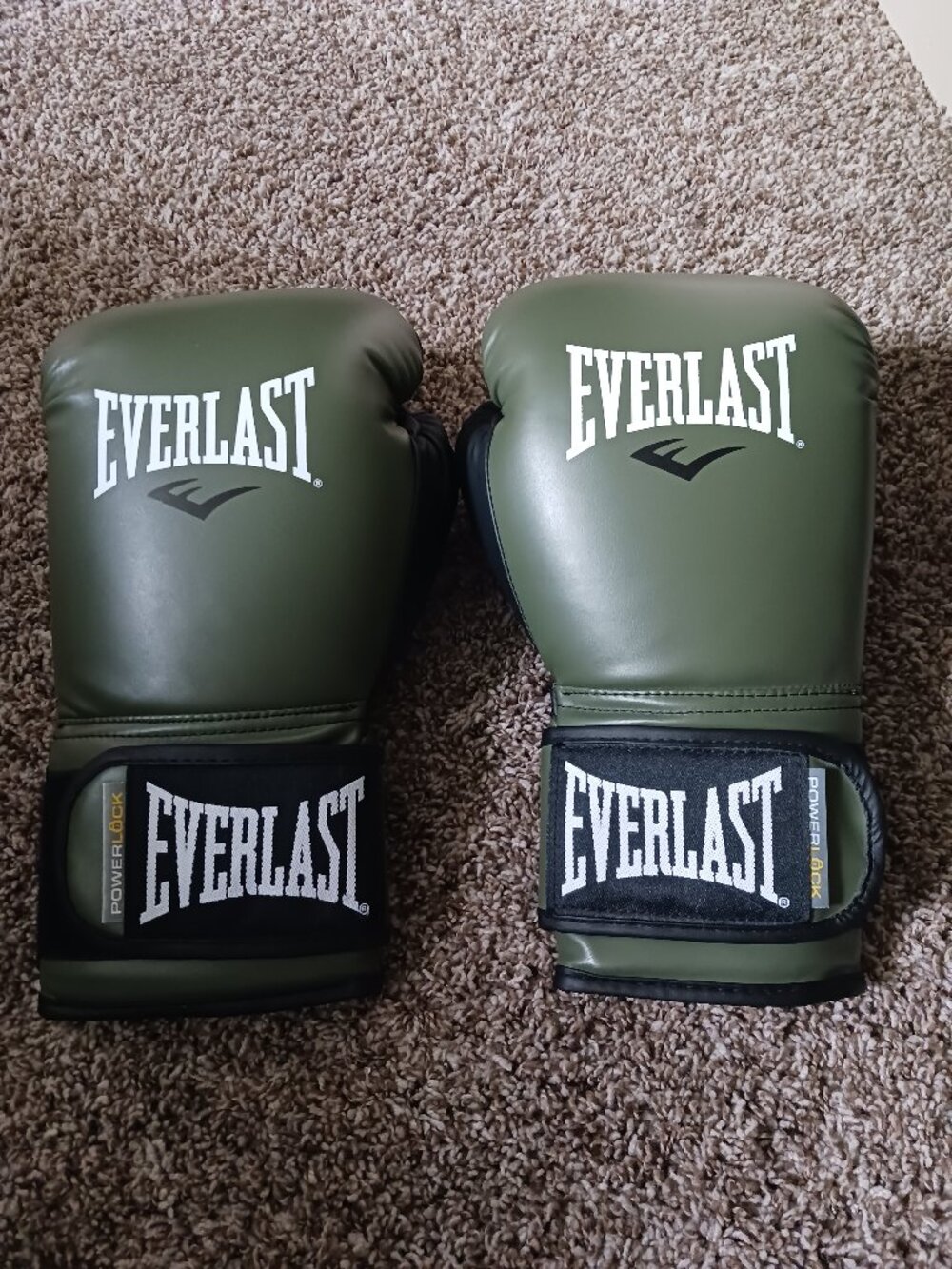 Everlast PowerLock Boxing Gloves